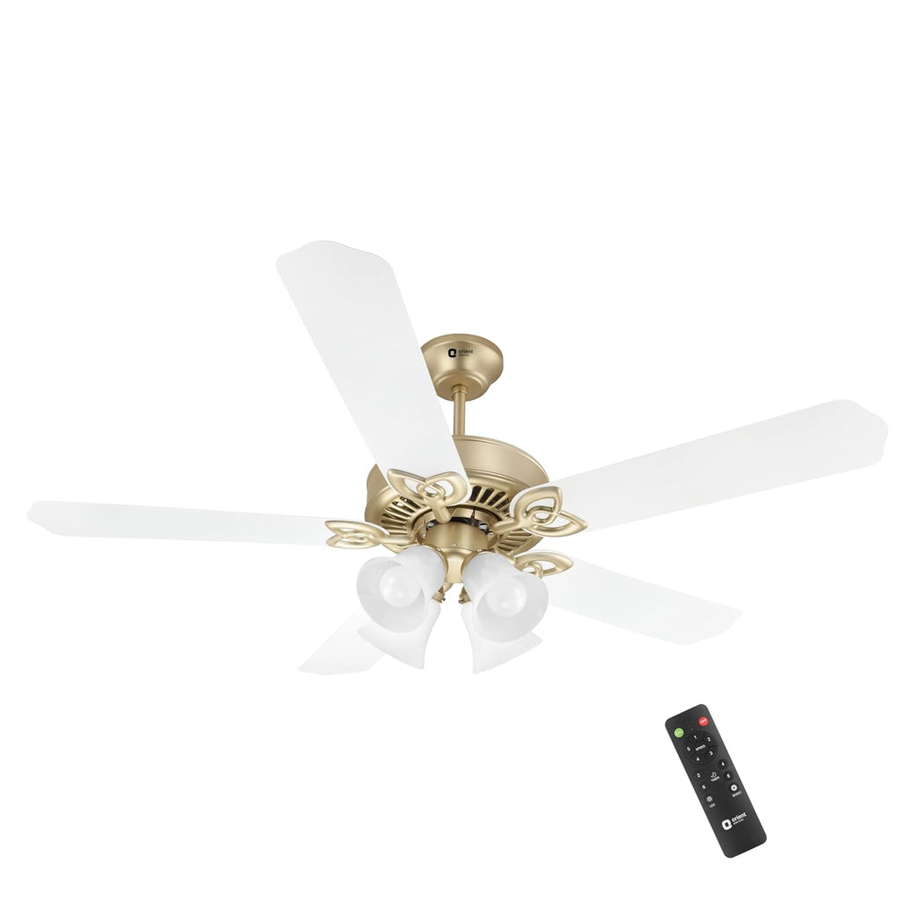 Orient Electric Subaris 1300mm Underlight Ceiling Fan with Remote | 100% Copper Motor | High Air Speed and Delivery | Antique Copper