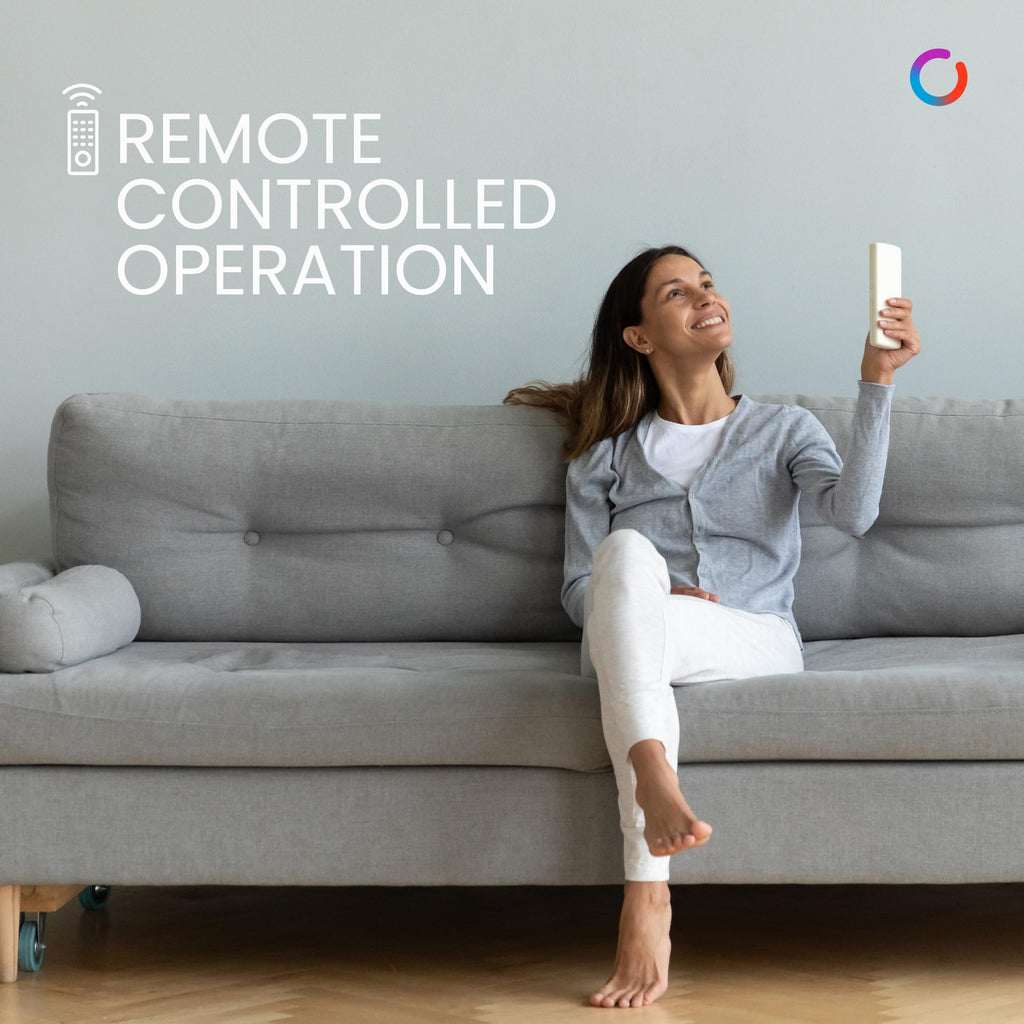 Polycab Superia SP02 Star Rated Premium BLDC 1200mm Ceiling Fan for home with Remote | Energy Saving, Clip-On Underlights, 100% Copper | 2-yr Warranty【Copper Rosewood】